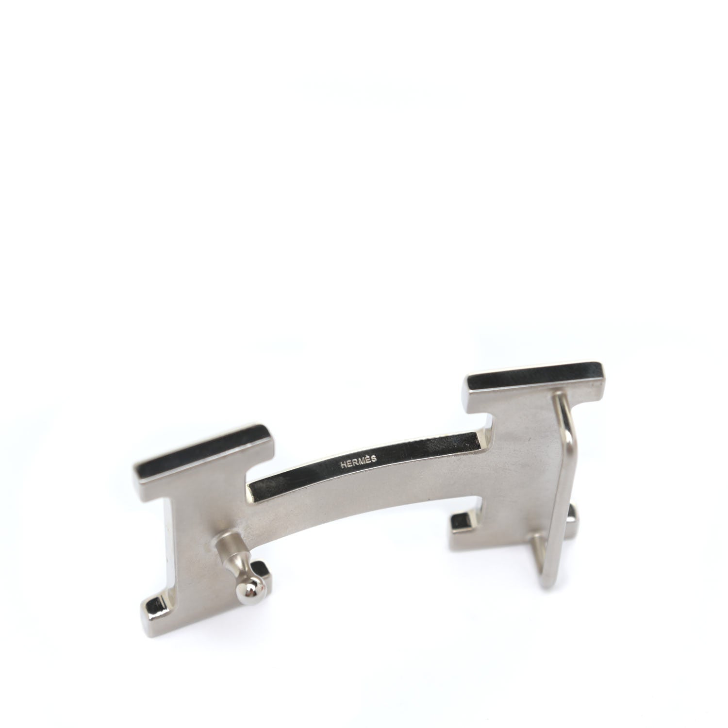 Hermes Box Togo 32mm H Belt 90 Black Orange 8 of 18