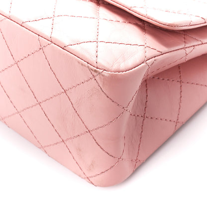 Chanel Aged Calfskin Quilted 2.55 Reissue 226 Flap Pink 11 of 13