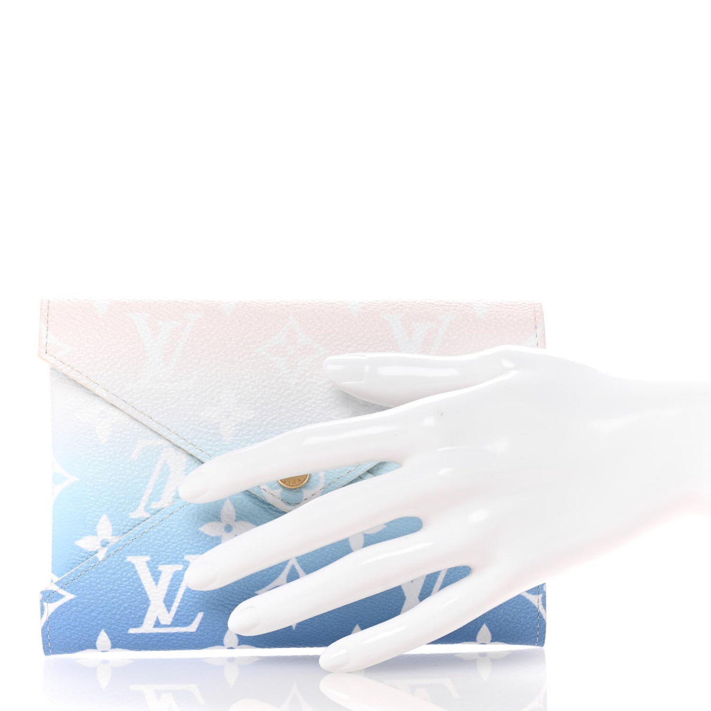 Monogram Giant By The Pool Medium Kirigami Pochette Insert Blue