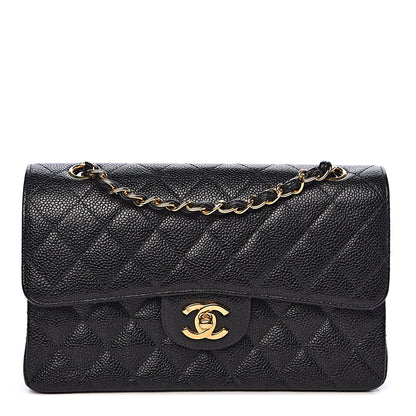 Chanel Caviar Quilted Small Double Flap Black 1 of 14