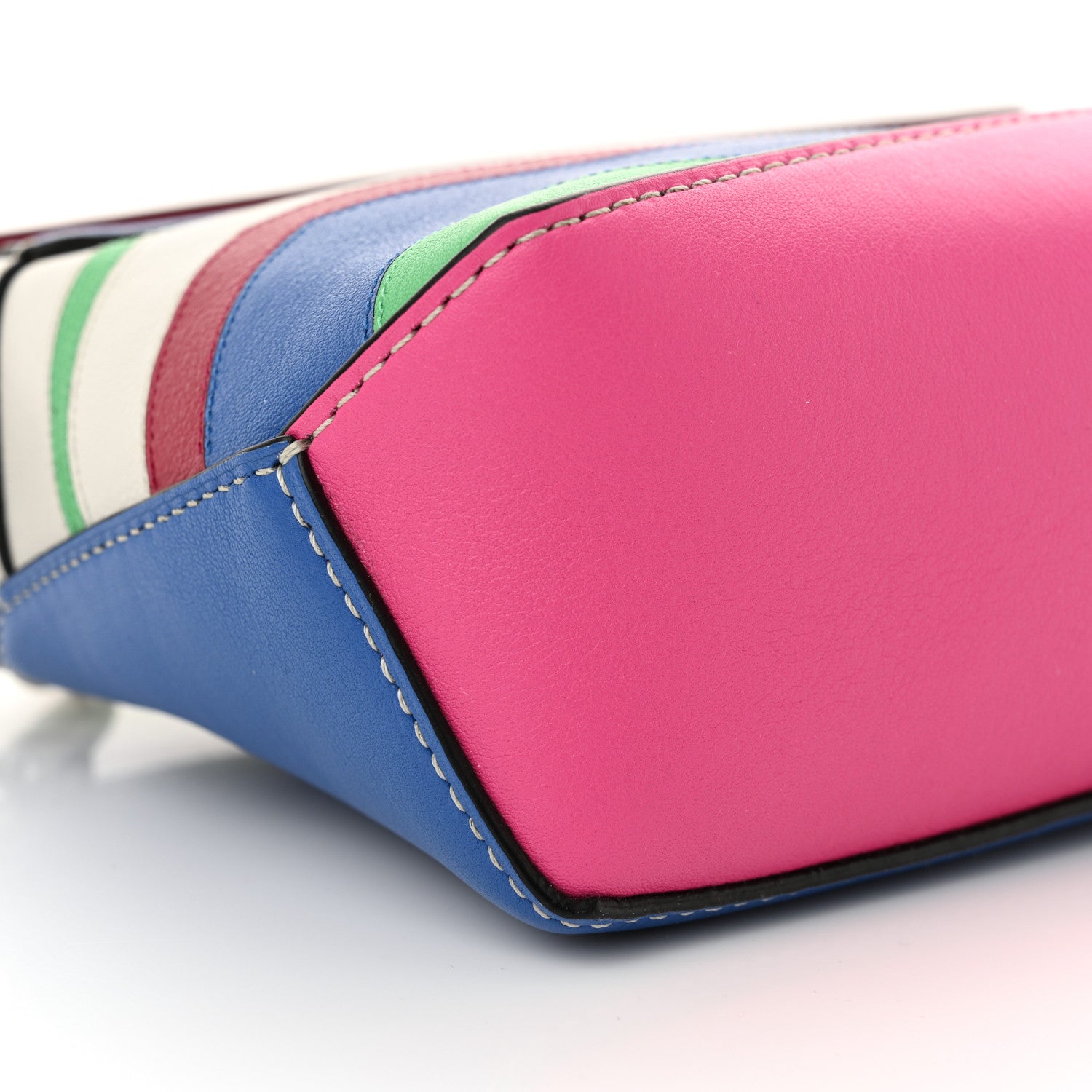 Loewe Calfskin Mini Puzzle Edge Bag Grey Multicolor 8 of 9