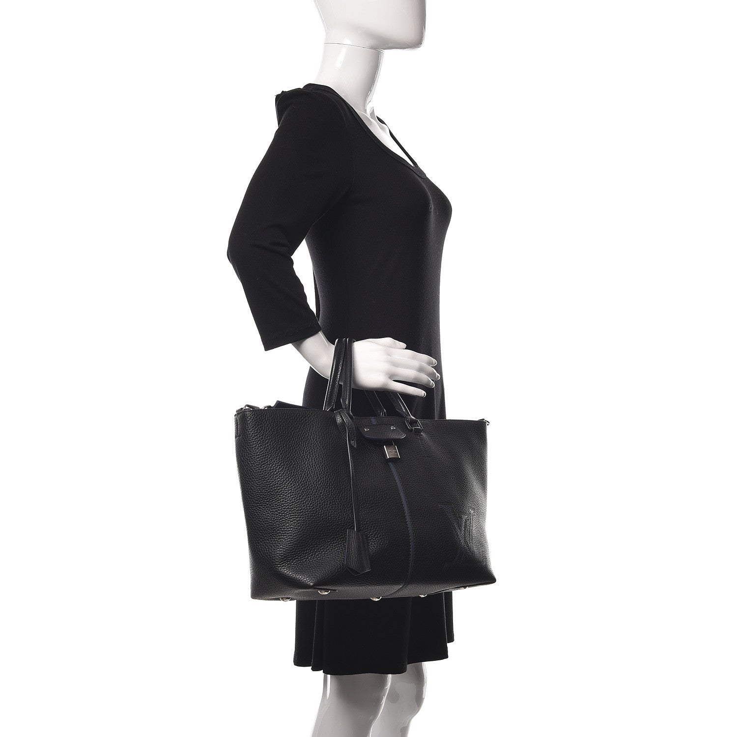 Louis Vuitton Taurillon Pernelle Black 2 of 13
