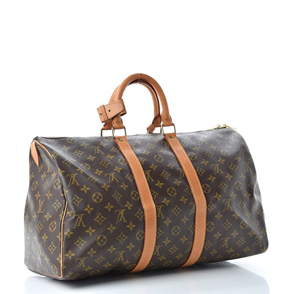 Louis Vuitton Monogram Keepall 45 3 of 10