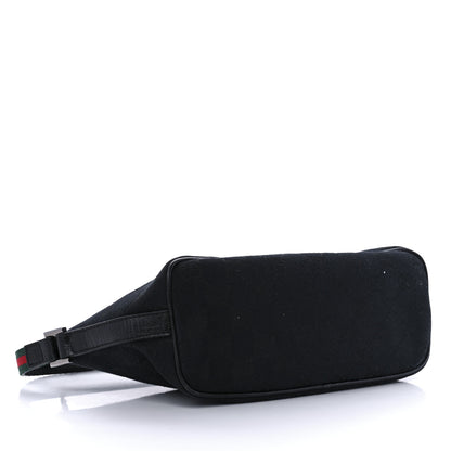 Gucci Monogram Web Boat Pochette Black 4 of 10