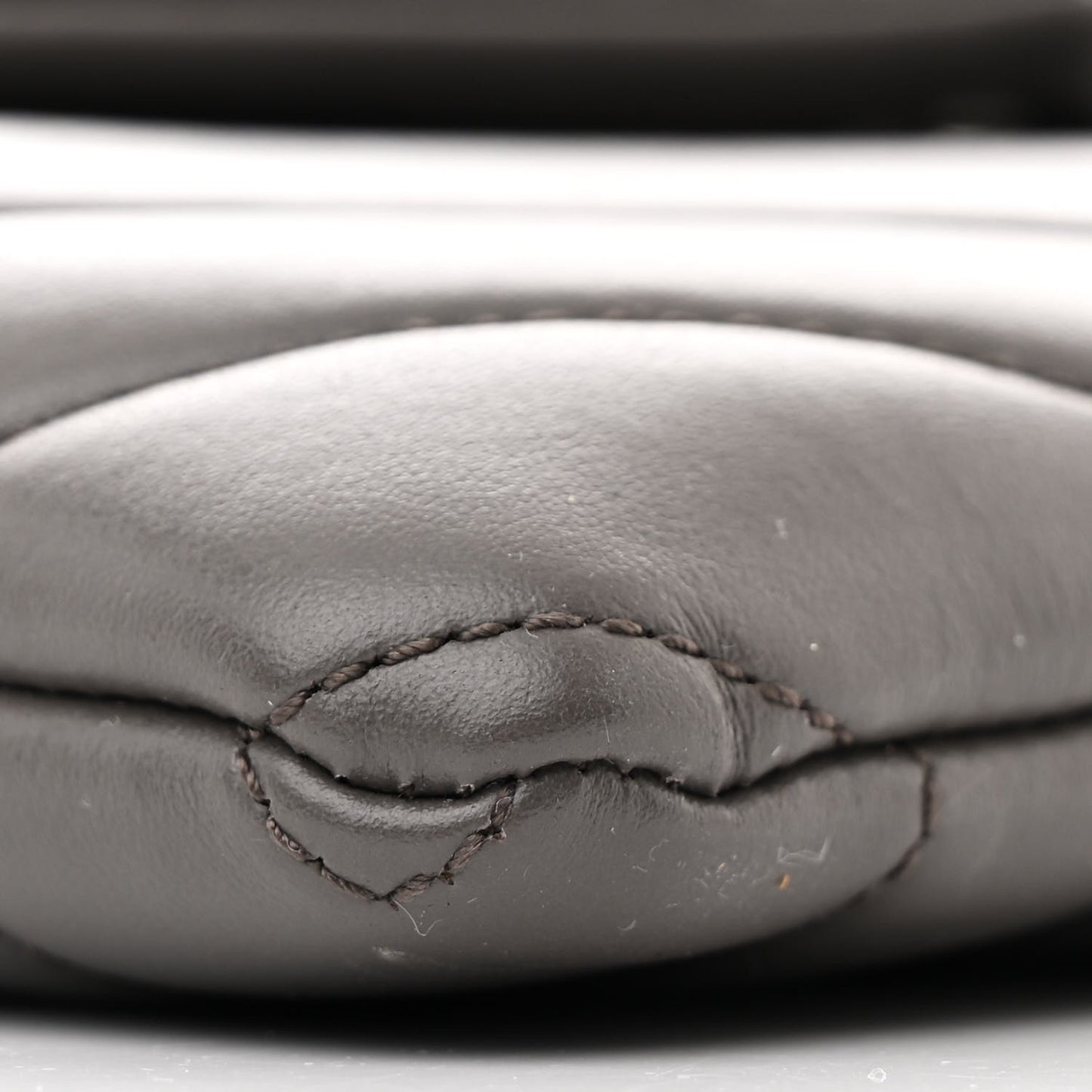 Calfskin Y Quilted Monogram Loulou Crossbody Clutch Storm