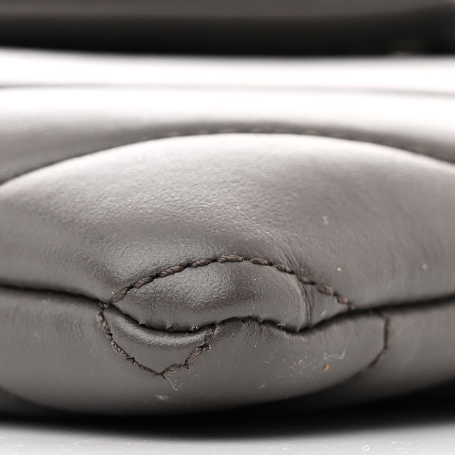 Saint Laurent Calfskin Y Quilted Monogram Loulou Crossbody Clutch Storm 9 of 12