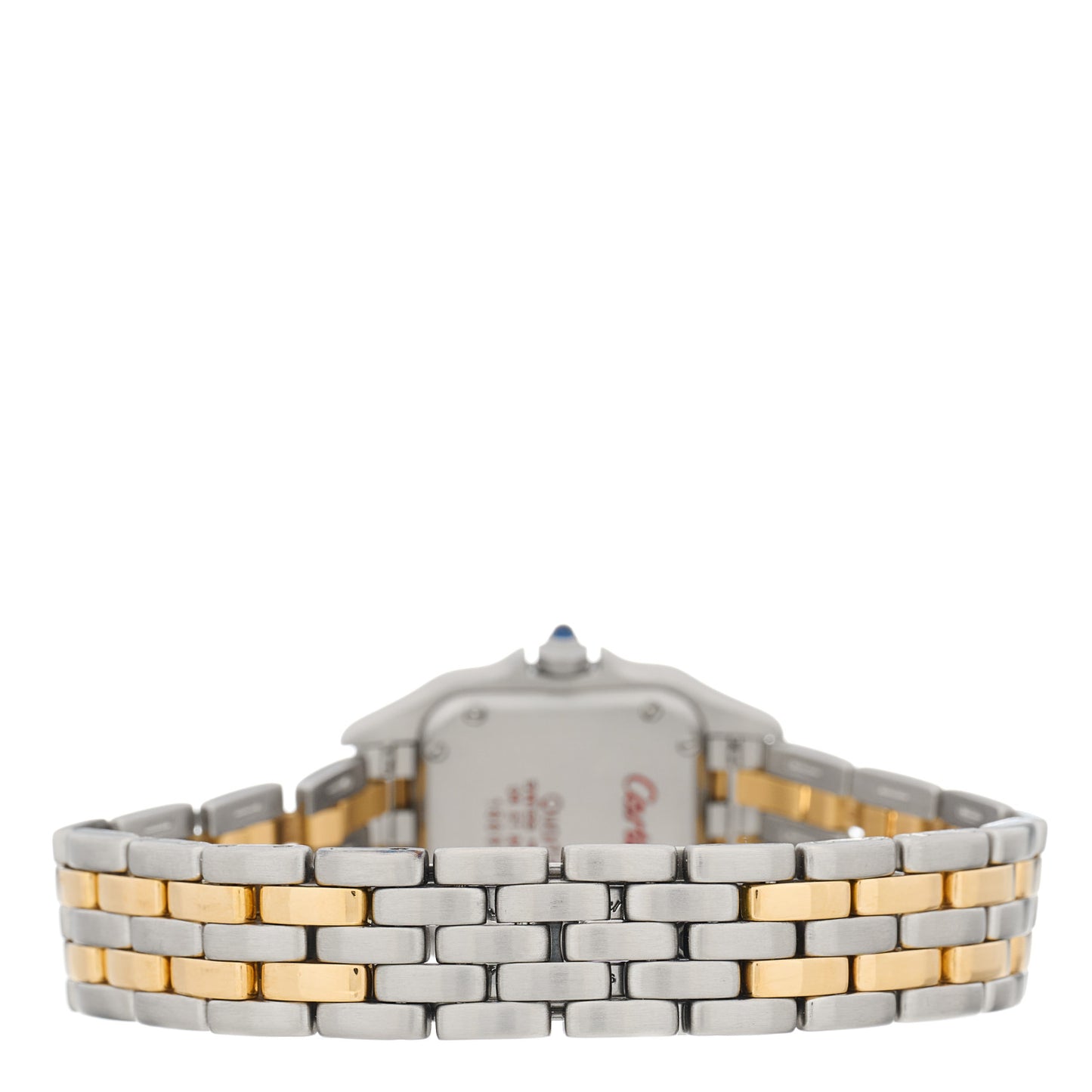 Stainless Steel 18K Yellow Gold 22mm Panthere Quartz Watch