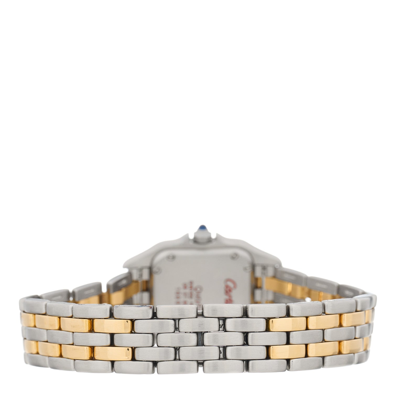Cartier Stainless Steel 18K Yellow Gold 22mm Panthere Quartz Watch 3 of 4