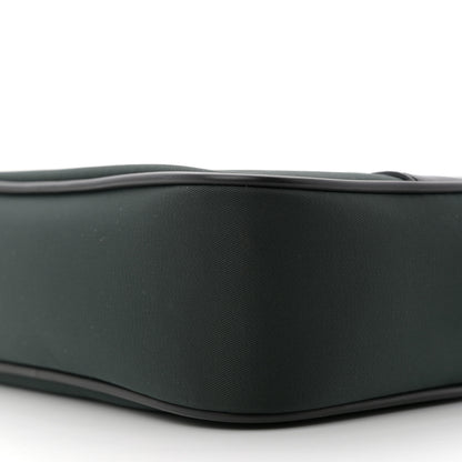 Saint Laurent Lambskin Nylon Small Camp Camera Bag Dark Green 10 of 11