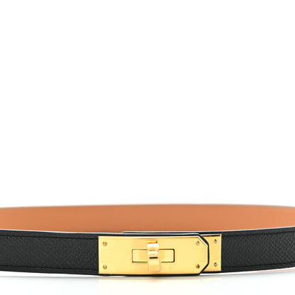 Hermes Epsom Kelly Belt Black 4 of 4