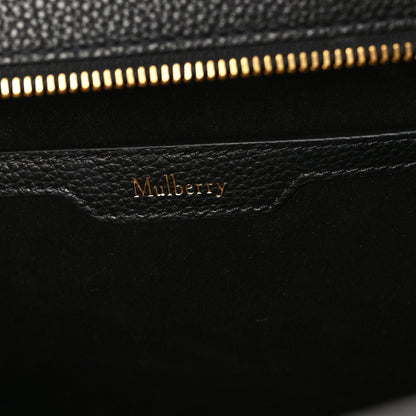 Mulberry Classic Grain Small Bayswater Zip Tote Black 6 of 9