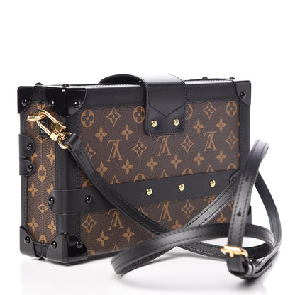 Louis Vuitton Monogram Petite Malle Black 3 of 10