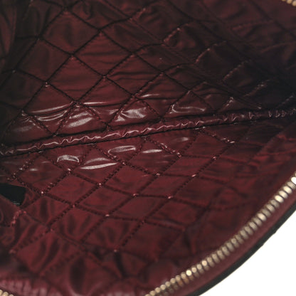 Chanel Lambskin Quilted Cosmetic Case Black 5 of 9