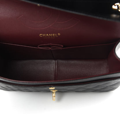 Chanel Caviar Quilted Jumbo Double Flap Black 5 of 10