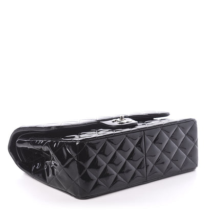 Chanel Patent Quilted Jumbo Double Flap Black 4 of 9