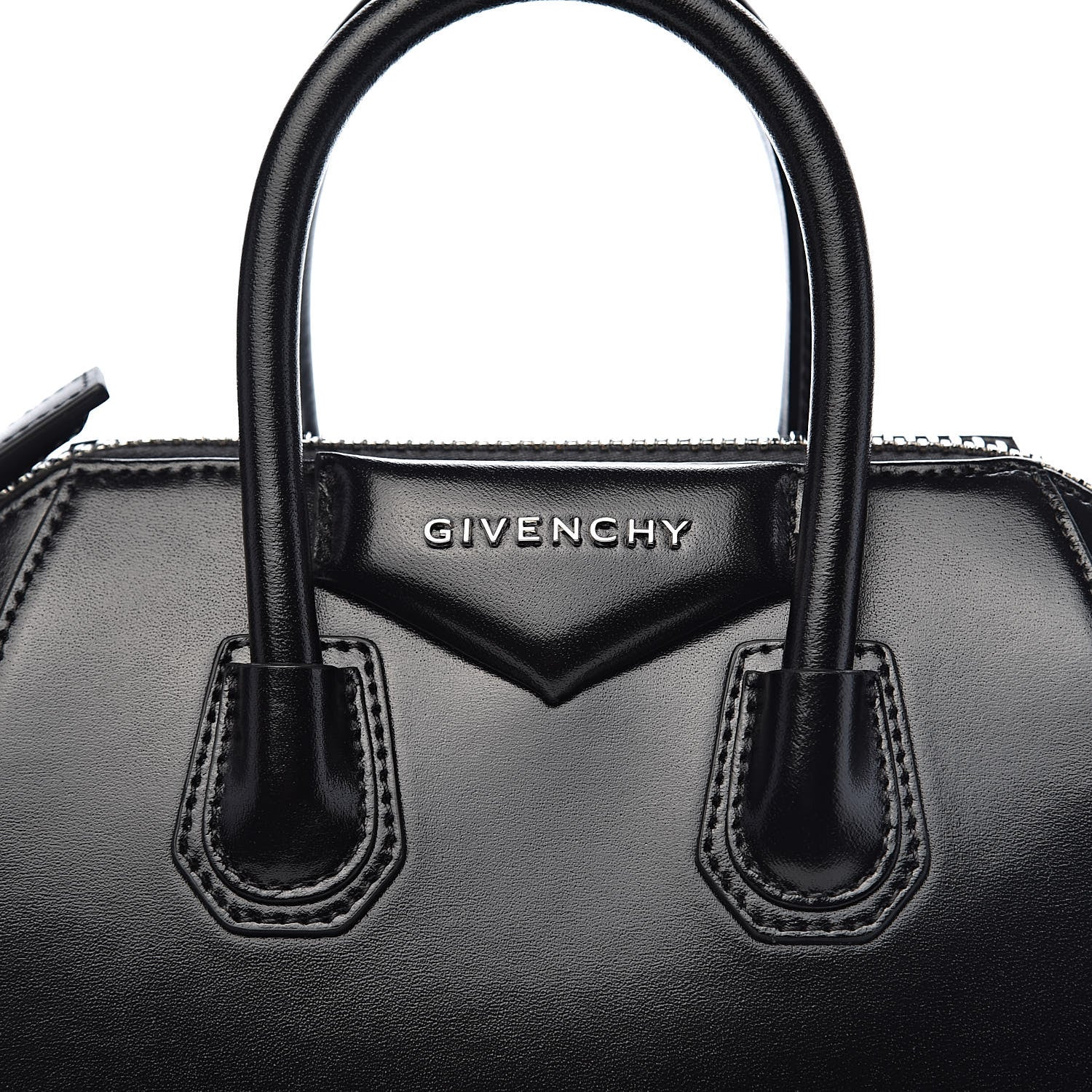 Givenchy Shiny Lord Calfskin Mini Antigona Black 10 of 10