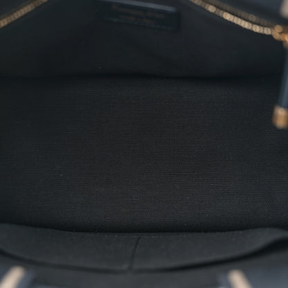 Christian Dior Oblique Calfskin Small Book Tote With Strap Blue Multicolor 5 of 11