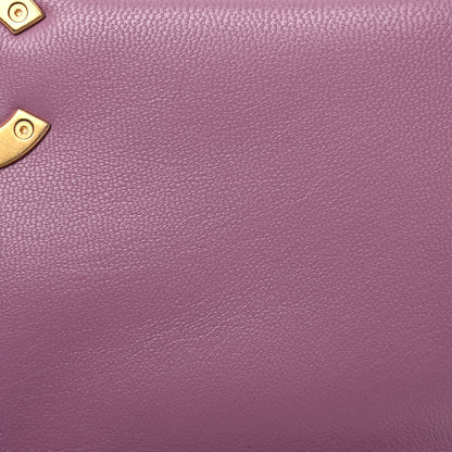 Chanel Lambskin Quilted Medium Chanel 19 Flap Light Purple 12 of 12