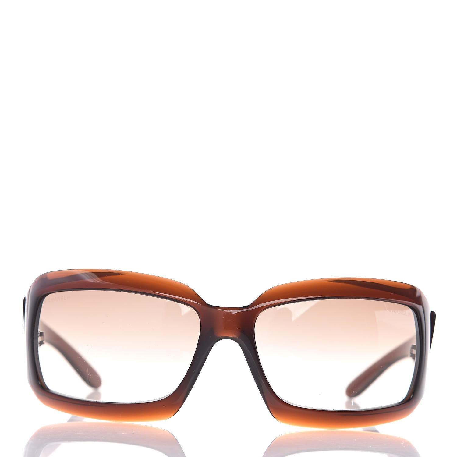 Chanel Mother of Pearl CC Sunglasses 5076-H Brown 2 of 7