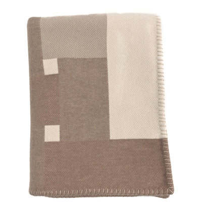 Hermes Wool Cashmere Tissage Blanket Sable 1 of 3