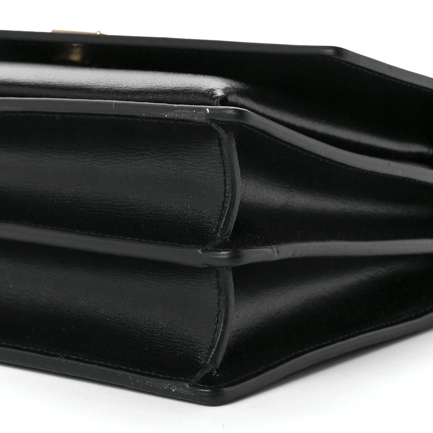 Saint Laurent Calfskin Medium Monogram Sunset Black 10 of 11