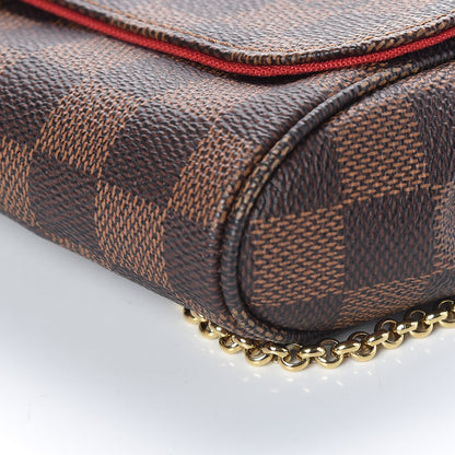 Louis Vuitton Damier Ebene Favorite MM 9 of 10