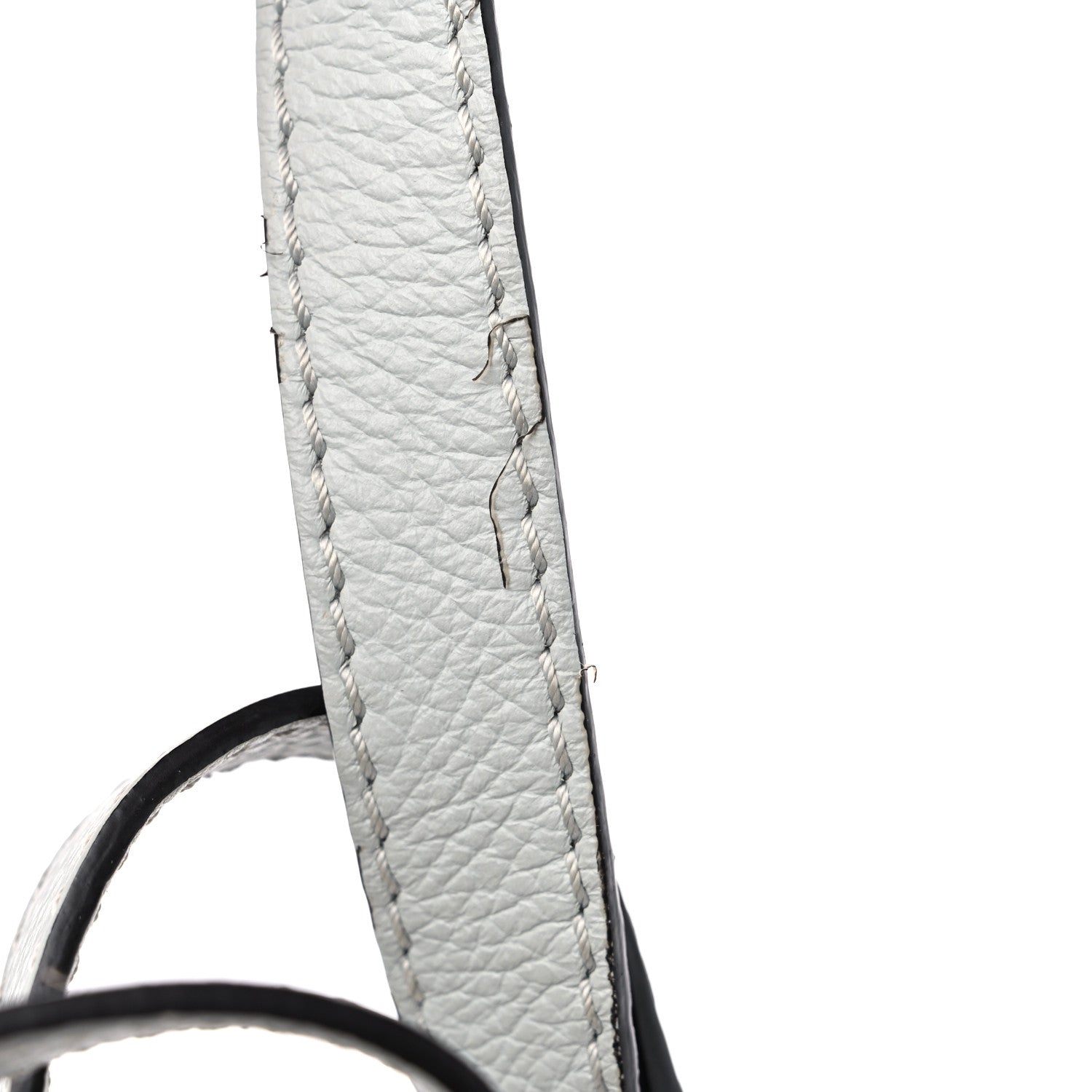 Chloe Calfskin Mini Marcie Round Crossbody Bag Faded Blue 11 of 11