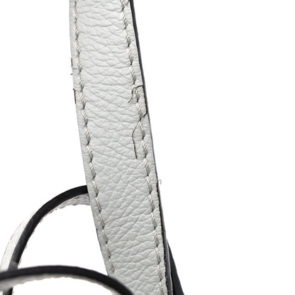 Chloe Calfskin Mini Marcie Round Crossbody Bag Faded Blue 11 of 11