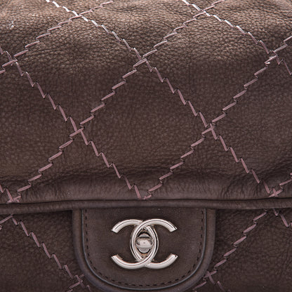 Chanel Suede Ultimate Stitch Flap Grey 8 of 12