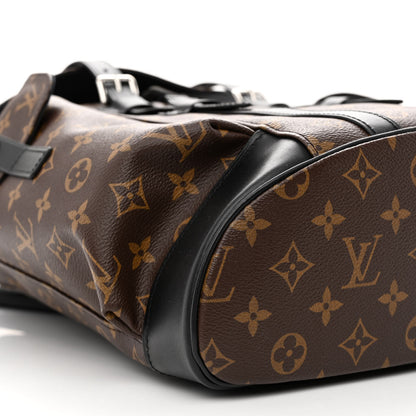 Louis Vuitton Monogram Macassar Christopher PM Backpack 8 of 9