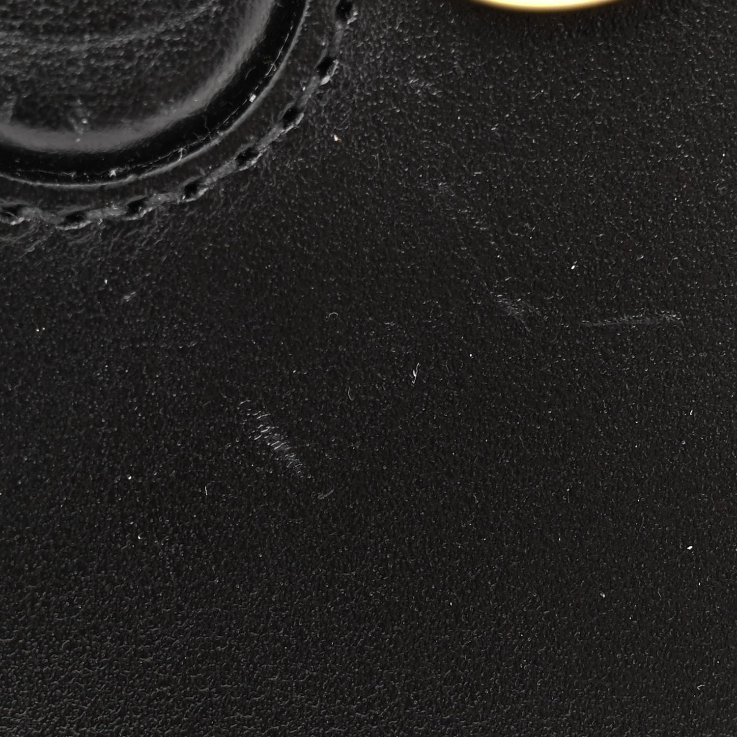 Gucci Textured Dollar Calfskin Mini Horsebit 1955 Crossbody Bag Black 15 of 16