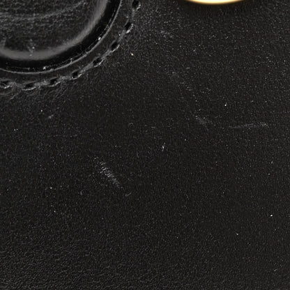 Gucci Textured Dollar Calfskin Mini Horsebit 1955 Crossbody Bag Black 15 of 16