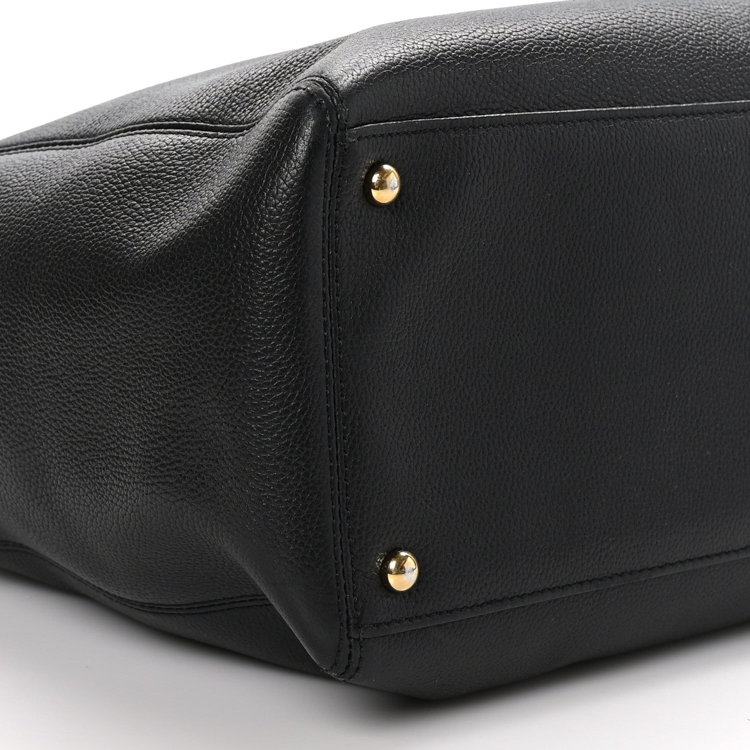 Chanel Calfskin Cerf Executive Shopper Tote Black 9 of 11