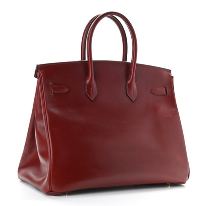 Hermes Box Birkin 35 Rouge H 3 of 16