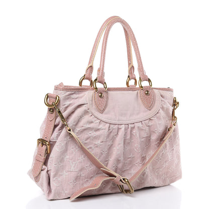 Louis Vuitton Denim Neo Cabby MM Rose 3 of 19