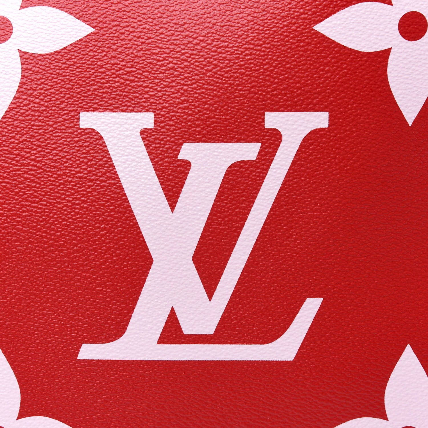 Louis Vuitton Monogram Giant Neverfull MM Rouge 9 of 9