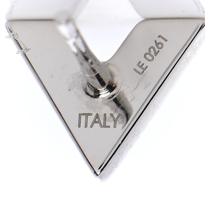 Louis Vuitton Essential V Stud Earrings Silver 4 of 6