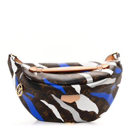 Louis Vuitton x LoL Monogram Bumbag Blue Silver 1 of 10