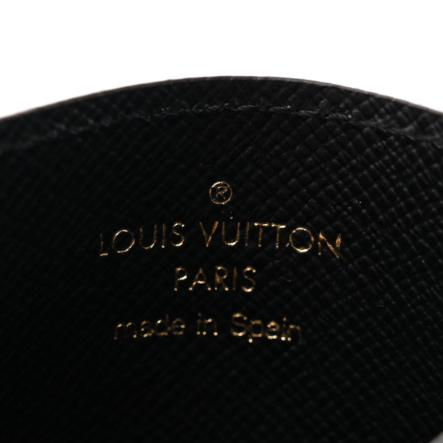Reverse Monogram Card Holder