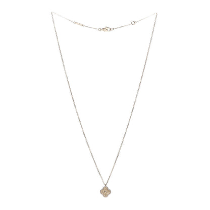 Van Cleef & Arpels 18K Rose Gold Sweet Alhambra Pendant Necklace 3 of 5