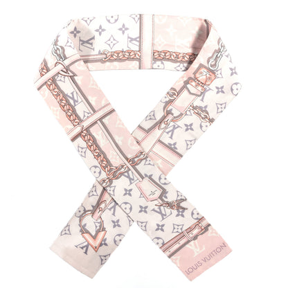 Louis Vuitton Silk Monogram Confidential Bandeau Light Pink 1 of 3
