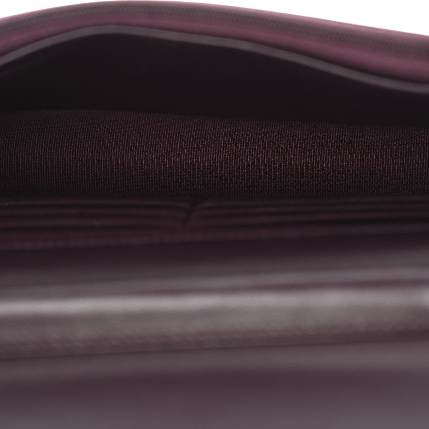 Chanel Velvet Metiers D'Art Wallet On Chain WOC Burgundy 5 of 12