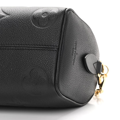 Louis Vuitton Empreinte Monogram Giant Speedy Bandouliere 20 Black 8 of 10