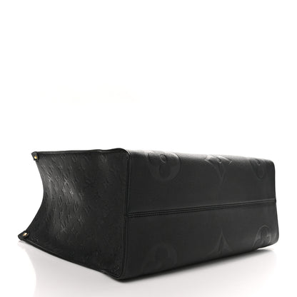 Louis Vuitton Empreinte Monogram Giant Onthego GM Black 4 of 10