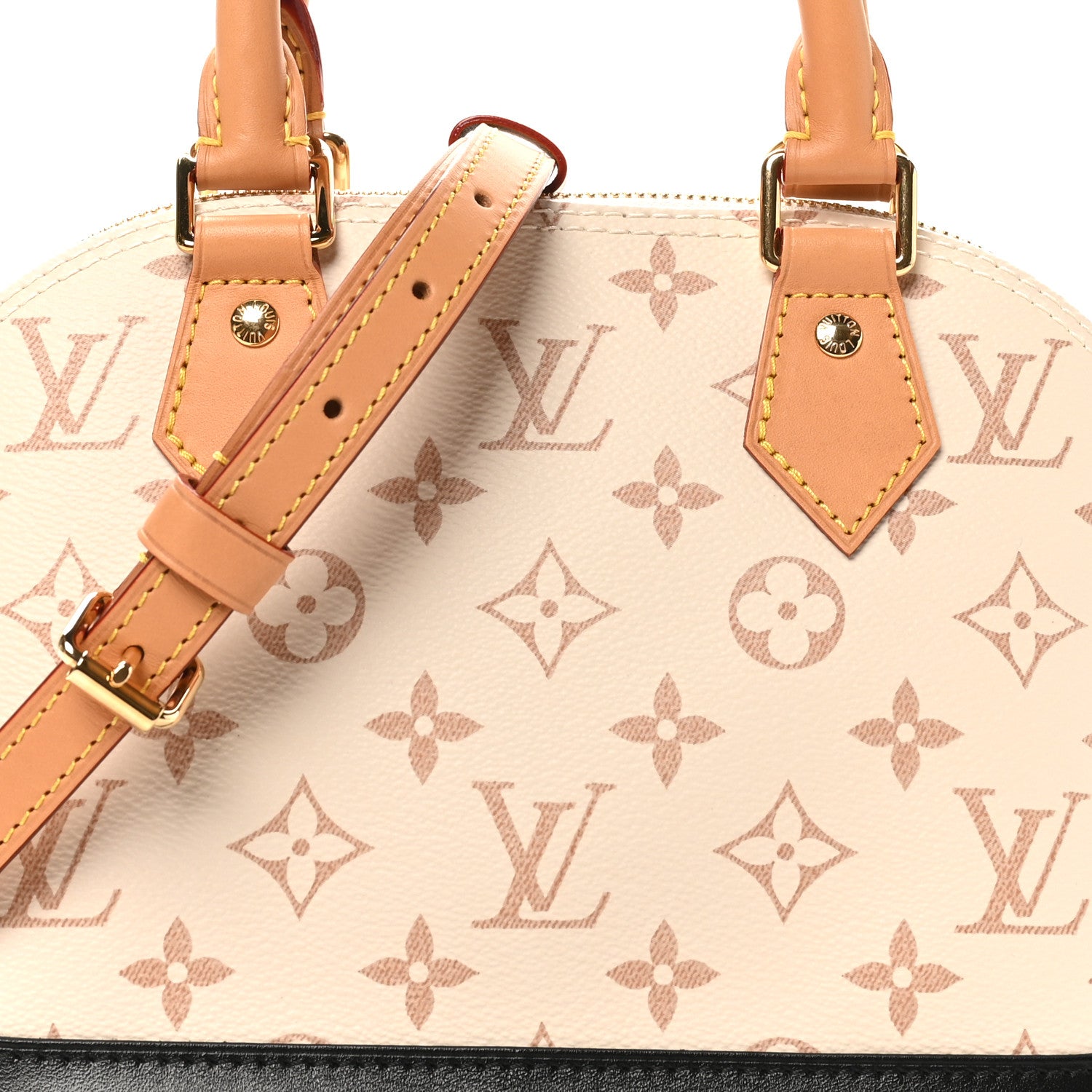 Louis Vuitton Monogram Dune Alma BB 8 of 10