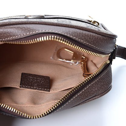Gucci GG Supreme Monogram Web Mini Ophidia Shoulder Bag Brown 4 of 10