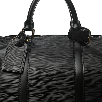 Louis Vuitton Epi Keepall 50 Black 10 of 22