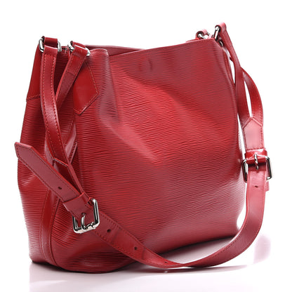 Louis Vuitton Epi Mandara MM Rouge 3 of 11