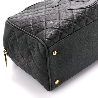 Chanel Caviar Quilted Large Bowler Black 9 of 14