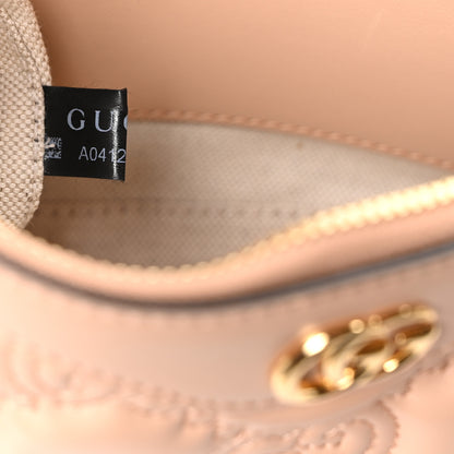 Gucci Calfskin GG Matelasse Chain Handbag Porcelain Rose 7 of 10